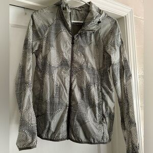 Uniqlo Monochrome Patterned Mickey Head  Windbreaker Jacket